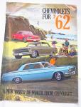 Chevrolets for 1962 Brochure,Greenbrier SW