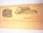 1901 Billhead T.G. Evans & Co. Chian