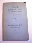 George Washington  BI-Centennial Sermon,1932