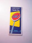 1950's GULF Pennsylvania Tourguide Road Map