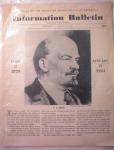 Information Bulletin,1/19/1946,V.I.Lenin