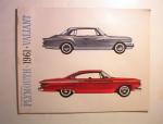 Chrysler Plymouth 1961 VALIANT Brochure