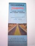 1961 Oklahoma Turnpikes Road Map