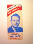 1968 Support George C. Wallace for President