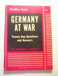 Headline Books,1942,Germany At War,