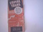 c 1950 Road Empire Tours Road Map