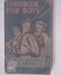 Handbook For Boys NORMAN ROCKWELL cover