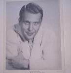 1950's Linen Photo of Ralph Bellamy in "Navy Wife"