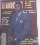 EBONY Sept 1982 Satchel Paige, Larry Holes Cover