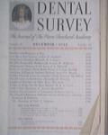 Dental Survey 12/1944 Amalgan Fillings,Open Face Crown