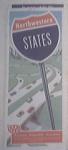 1958 AAA Northwestern States Road Map