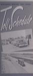1950's Northern Indiana Toll Road TOLL SCHEDULE