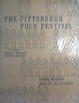 Robert Morris College 1964 Pittsburgh Folk Festial Pgrm