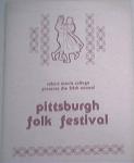 Robert Morris College 1980 Pittsburgh Folk Festial Pgrm
