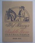 Prof. Beery's Saddle-Horse Instructions Book 5: 1934