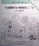 Garden Products 1963 Mail Order Catalog Ferry-Morse