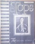 Tops Magazine of Magic, 8/1946, L. Raymond Cox cover