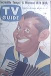 TV Guide April 6-12 1957 Lawrence Welk Illistrasted cov