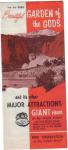 c1950 Beautiful GARDEN of the GODS Brochure