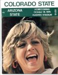 1975 Colorado vs. Arizona, Official Program