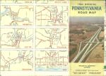 Pennsylvania Road Map 1963