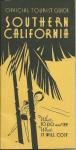 Tourist guide SOUTHERN CALIFORNIA 1933