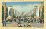 POSTCARD-CALIFORNIA'S WORLD FAIR COLOR ILLUS.