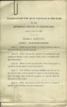 Examination for Mine Foreman,Bituminous Reg. of PA 1921