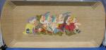 Walt Disney VintageHasko Tray THE SEVEN DWARFS