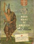 Road Maps of America,Rand McNally for Pontiac 1951