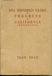 One Hundred Years of Progress,California,PA,1849-1949