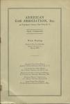 AMER. GAS ASSOC,1927 CONVEN.WATER HEATING