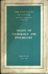 DIGEST OF NEUROLOGY &.PSYCHIATRY,7/46 INST OF LIVING