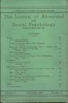 THE JOURNAL OF ABNORMAL AND SOCIAL PSYCH.OCT,1946