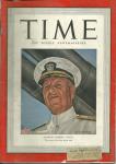 TIME MAGAZINE DEC 1,1941 ADM. KIMMEL,CINCUS COVER