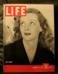 LIFE MAGAZINE JAN.23,1939 BETTY DAVIS COVER