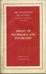 THE INSTITUTE OF LIVING, SERIES #XIV,NOVEMBER,1946