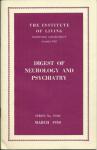 THE INSTITUTE OF LIVING, SERIES #XVIII,MARCH,1950