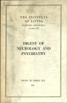 THE INSTITUTE OF LIVING,INDEX TO SERIES XVI, 1948