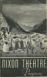 NIXON THEATRE PROGRAM "HARVEY" NOV. 10,1947