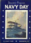 NAVY DAY SOUVENIR PROGRAM OCTOBER 27,1937