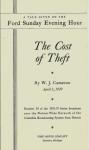 FORD SUNDAY EVE TALK APRIL 2,39 "THE COST OF THEFT"