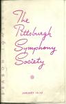 THE PITTSBURGH SYMPHONY SOCIETY JAN. 18-20,1946