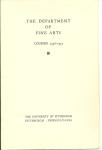 DEPT. OF FINE ARTS,U. OF PITTSBURGH COURSES 1936-37