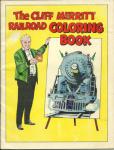 THE CLIFF MERRITT RAILROAD COLORING BOOK,1960'S
