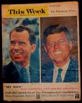 THIS WEEK MAG, PGH PRESS SEPT 18,1960 KENNEDY,NIXON