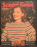 SCREEN GUIDE MAG, MARCH, 1942 ANN SHERIDAN