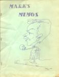 MARK'S MEMOS,OFFICIAL MARK HERRON FAN CLUB, 4-6,1968