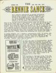 THE RENNIE SANCE,MICHAEL RENNIE FAN CLUB JAN-MAR 1967