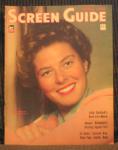 SCREEN GUIDE MAG, MARCH, 1943 INGRID BERGMAN